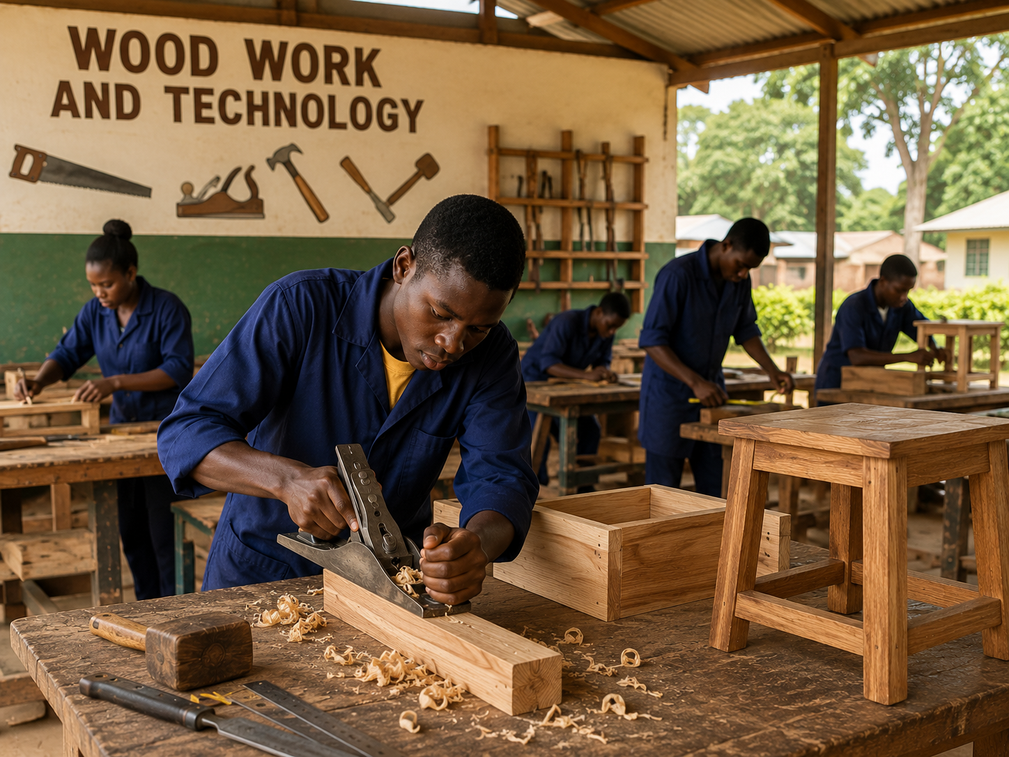 COMUNITY POLYTECHNIC IN CAPENTRY AND JOINERY