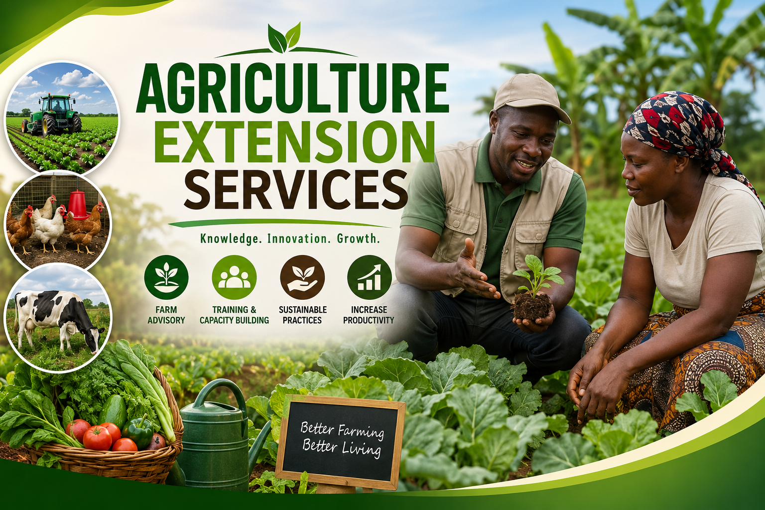 EXTENSION SERVICES AND FARM MANAGEMENT
